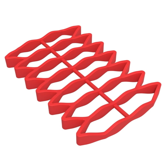 Leojiow Turkey Cooking Pan Oven Roast Rack – Silicone Roasting Rack | Cooking Rack | Roasting Rack | Kitchen Cooking Rack For Baking & Roasting | Nonstick Roasting Pan Accessory Baking Trays & Trays