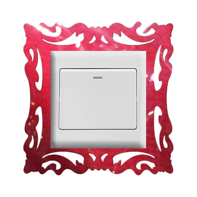 Dvkptbk Wall Stickers 1PC Sticker Home Decor Wall Mirror Style Photo Frames for Shop Home Decor on Clearance