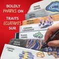 thumbnail image 4 of Sharpie Creative Markers, Earth Tones, Water-Based Acrylic Markers, Bullet Tip, Assorted Colours, 5 Count, 4 of 9
