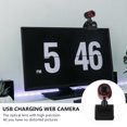 thumbnail image 2 of Milisten 1 Ensemble Caméra Web à Chargement USB avec Tête Rotative à 360 Degrés pour Diffusion en Direct et Vidéoconférence, 2 of 8