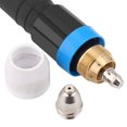 thumbnail image 1 of Convenient To Use Cutter Torch, P80 Straight Head Arc Torch, Rubber Industrial Cutting For P80 Cutting Machines Air Plasma Cutting Torch, 1 of 8