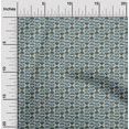 thumbnail image 1 of oneOone Silk Tabby Fabric Leaves & Floral Block Decor Fabric Printed BTY 42 Inch Wide, 1 of 4