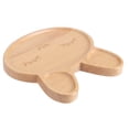 thumbnail image 4 of Wooden Dish, Handcrafted Toddler Plates  Wood Material  Animal Wooden Plate  For Children For Picnic Dinnerware, 4 of 8