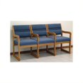 thumbnail image 1 of Chaise d'Invité à Triple Base Dakota Wave Valley avec Standard en Tissu-Poudre Bleu Standard, 1 of 5