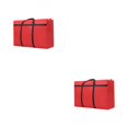 thumbnail image 1 of maskred Sac de Voyage Anti-Rayures Grande Capacité Résistant à l'Usure Résistant à la Décoloration Sac de Voyage en Tissu Sac de Déménagement Sac Oxford Incassable Rouge-105l 2Ensemble, 1 of 6