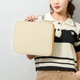 thumbnail image 4 of 13.8" Tablet Sleeve Organizer Bag, Multi-Layer Electronics Storage Case, Waterproof Nylon Travel Portfolio Pouch with Document Compartment, Protective Laptop Carrying Case for Business, 5, 4 of 6
