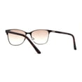 thumbnail image 2 of Mens 90s Fashion Metal Rim Rectangle Bifocal Light Sunglasses Reader Copper +2.0, 2 of 4