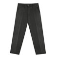thumbnail image 1 of Buyless Fashion Pantalon Garçon devant Plat Coupe Régulière Polyester Formel et Décontracté, 1 of 7