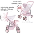 thumbnail image 5 of Pink Snack N Go Shade Stroller, 5 of 5