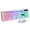 White, variant on PEONAVET Wireless Mouses Wireless Mouses GTX300 Punk Keyboard Mouse Backlight Game E-sports Suit USB Wired Luminous Suspension Key Mouse Suit 104 Key Mechanical Handle