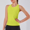 thumbnail image 2 of Timegard Débardeurs de Yoga pour Femmes Séchage Rapide Col Rond Sans Manches Dos Ouvert Entraînement Course Gym Haut Chandails de Sport, 2 of 5