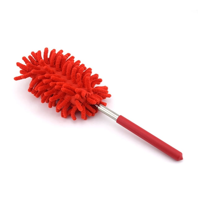 Black and Friday Deals 2025 Microfiber Extendable Hand Dusters Washable Dusting Brush with Telescoping Pole for Cleaning Car Cleaning Brushes Small Spaces for Household Use, Bathroom, Kitchen
