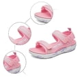 thumbnail image 4 of Liyamei Children's Fashion Solid Color Open Toe Breathable Comfortable Sandals Pink 5-5.5 Years, 4 of 5