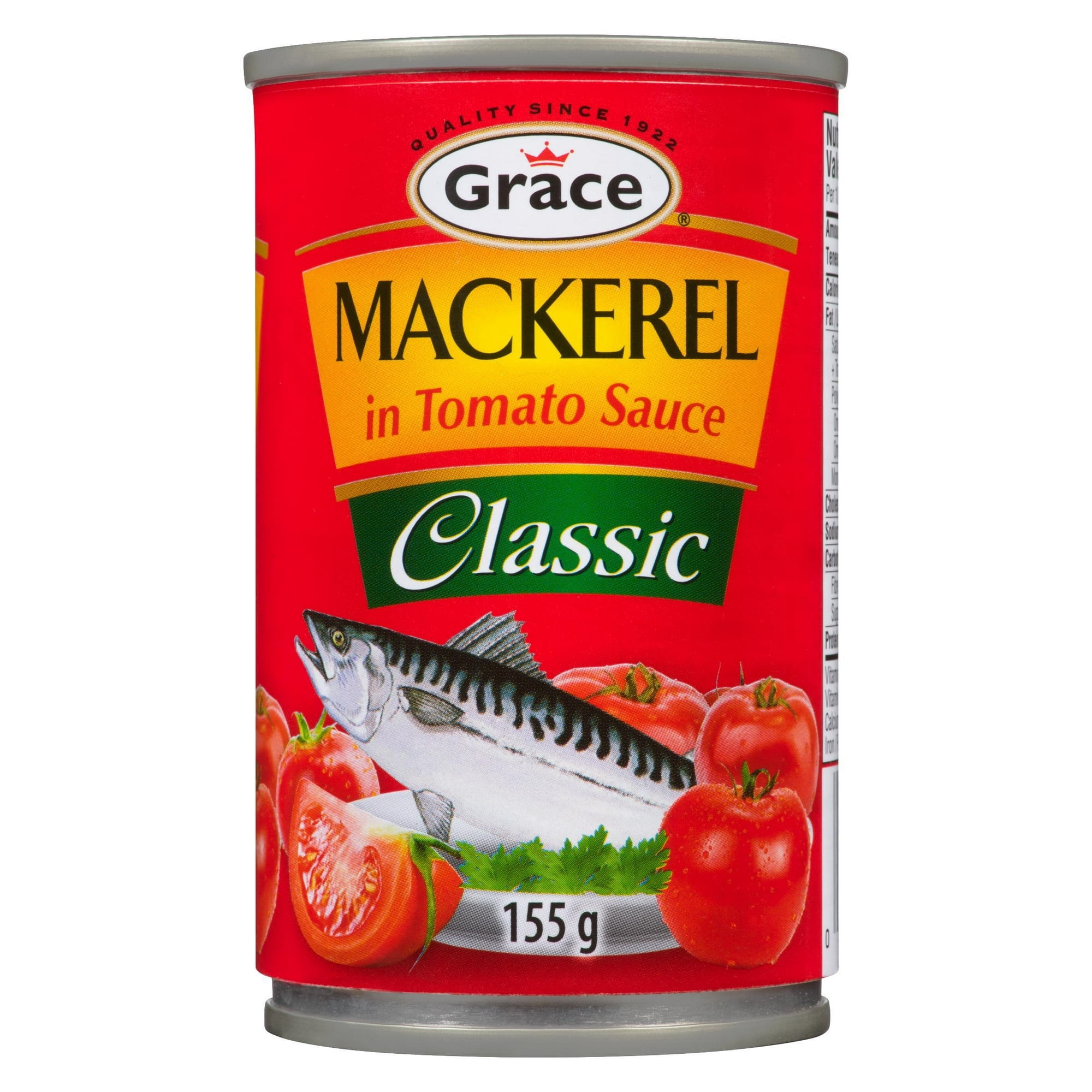 Grace Mackerel Tomato Sauce, 155 ml Can
