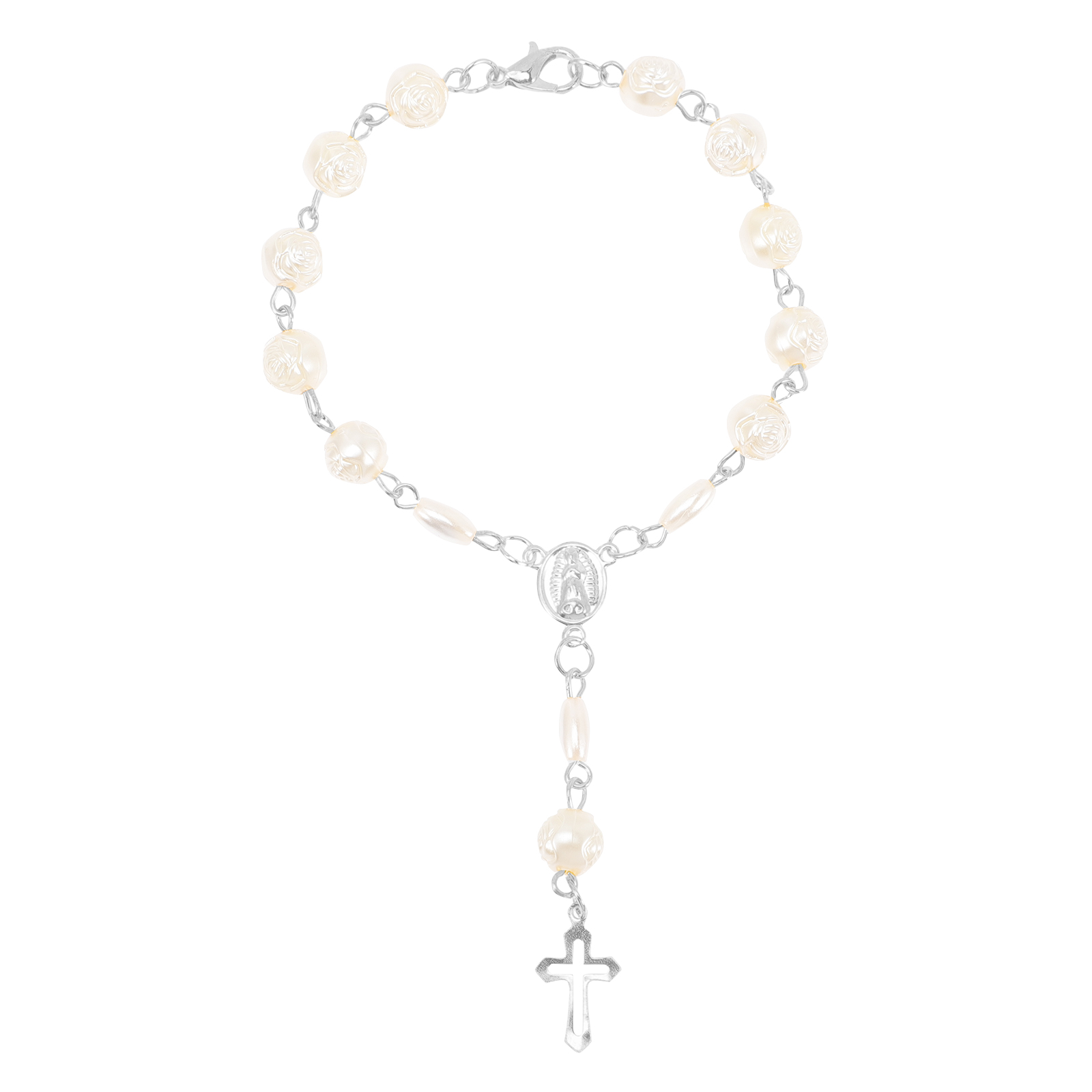 Religious Cross Bracelet Classic Beaded Bangle Beaded Bracelets Wristband