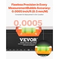 thumbnail image 2 of VEVOR 6 PCS Magnetic Torpedo Level 78/48/32/24/16/10 In Box Leveler with Bubble Vials, 2 of 9