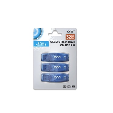 ONN USB 2.0 B410 3PK 32GB