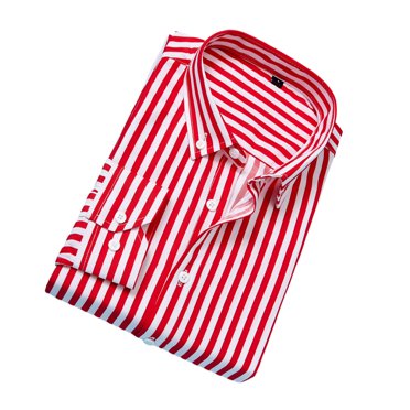 letairis Size Available Gents Shirt Tailored For Outdoor Leisure Travel red 2XL