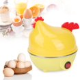 thumbnail image 3 of Electric Egg Cooker Multifunction Chicken Shape Rapid Egg Boiler 7 Egg Capacity Automatic Shut Off Mini Breakfast Machine Electric Rapid Egg Cooker Egg  Hard Boiled, 3 of 8