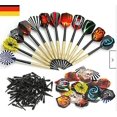 thumbnail image 4 of Darts Set, 12 Pieces Hold Soft Darts With Soft Tip Point, Suitable For Electronic Dart Board, Additional 42 Dart Pieces And 100 Black Plastic Dart Tip, 4 of 5