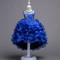 thumbnail image 2 of HNMKIU Robes Filles pour Enfants Tout-Petits Bébé Robe Pailletée de Performance Mignonne avec Nœud pour Fête de Noël Printemps Été Tenue Formelle, 2 of 4