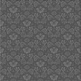 thumbnail image 1 of Ahgly Tapis d'Intérieur Lavable en Machine Carré Transitionnel Gris Foncé Noir, 6 Pieds Carré, 1 of 7