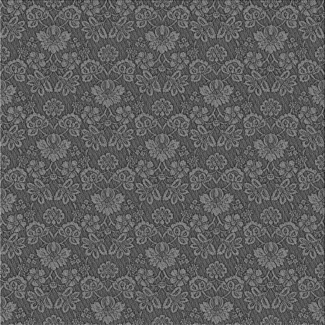 Ahgly Tapis d'Intérieur Lavable en Machine Carré Transitionnel Gris Foncé Noir, 6 Pieds Carré
