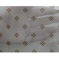 thumbnail image 4 of oneOone Georgette Viscose Light Gray Fabric Diamond Shape Small Sewing Craft Projects Fabric Prints By Yard 42 Inch Wide, 4 of 4