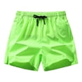 thumbnail image 1 of AherBiu Plus Size Men's Shorts Athletic Drawstring Elastic Waist Running Shorts Quick Drying Workout Gym Shorts, 1 of 2