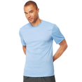 thumbnail image 1 of Hanes 4 oz NANO-T Cool Dri T-Shirt (Light Blue, Medium), 1 of 2