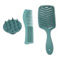 thumbnail image 3 of Ensemble de Brosse et Peigne Démêlant pour Cheveux, Ensemble de Brosse et Peigne pour Cheveux Ensemble Portable de Brosse et Peigne pour Cheveux Ensemble de Brosse et Peigne à Palette Véritable Excellence, 3 of 8