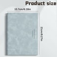 thumbnail image 3 of Blank Writing Pad, LQIDESHIP Vegan Leather Journals for Office Plan Work Schedule, Office Work Journal, 3 of 6