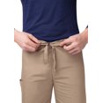 thumbnail image 4 of Adar Universal Mens Scrubs - Drawstring Tapered Leg Scrub Pants, 4 of 7