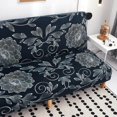 thumbnail image 3 of Stretch Sofa Slipcover Fitted Polyester Spandex Washable Armless Sofa Cover A, 3 of 9