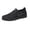 Black, variant on HTHLVMD Men's Mesh Slip-On Loafers, Men's Breathable Slip On Orthopedic Walking Sneakers, Driving Loafers for Men, Summer Mesh Lightweight and Comfortable Business Casual Flat Shoes, Black 10