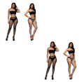 thumbnail image 2 of kurtrusly 2 Pcs Collants Aguichant Bas Résille Bas en Maille Bas pour Dames Fournitures pour Femmes 2Ensemble, 2 of 6