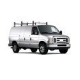 thumbnail image 2 of Black Horse TRWRG3 Black Ladder Rack for 2003-2023 GMC Savana, 2 of 9