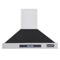 thumbnail image 2 of Kucht Professional 30 In. Wall Mounted Range Hood 900cfm In Black, 2 of 7