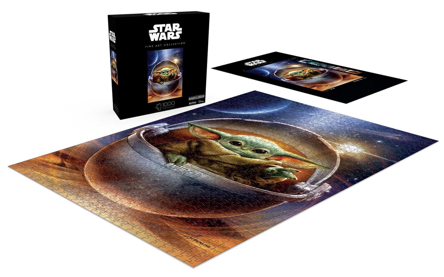 Buffalo Games - Le puzzle Star Wars - Galactic Child - en 1000 pièces