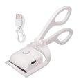 thumbnail image 2 of Electric Eyelash Curler, Rechargeable Heated Lash Curler Multiple Temperature Control Ergonomic  For Women For Home White, 2 of 8