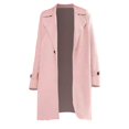 thumbnail image 4 of IMENGL Manteau d'Hiver à Manches Longues à Revers pour Femme, Rouge 2TG, Taille M-3TG, 4 of 6