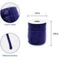 thumbnail image 2 of LEEYNEER - 2mm x 100 yards Satin Rattail Cord Shamballa Nylon Macrame Kumihimo string, 2 of 2