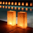 thumbnail image 1 of Coofit 10PCS Candle Bag Sun Pattern Creative Paper Bag Luminary Bag for Wedding, 1 of 10
