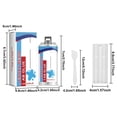 thumbnail image 3 of TIELUTT Epoxy Resin AB Epoxy Structural Ab High Strength DIY Baseboard Back Small Glue Sticks Drying Stick Mortar Glue for Foam, 3 of 7
