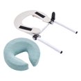 thumbnail image 1 of MERIGLARE Massage Table Face Down Pillow Comfort Practical Premium Face Cradle Cushion Light Blue, 1 of 1
