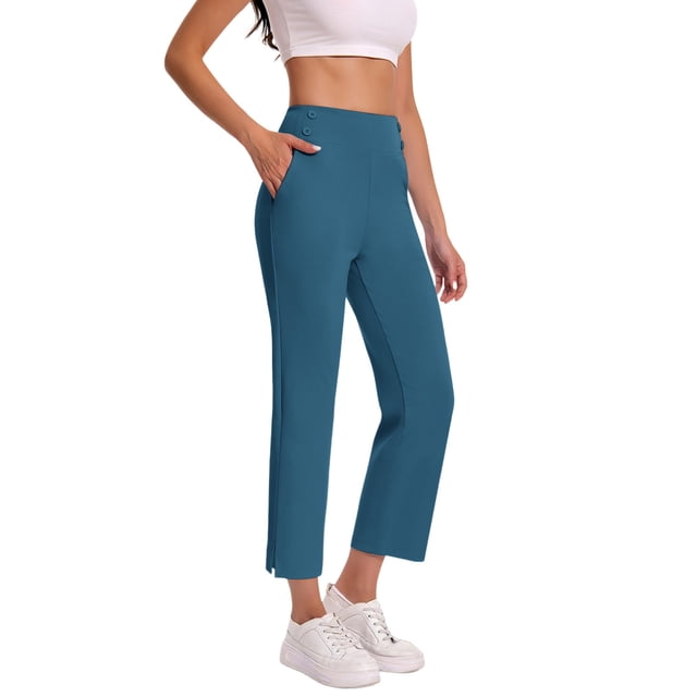 Collants pour Femmes Taille Haute Élastique avec Poche Yoga