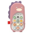 thumbnail image 1 of PVCS Kids Phone Toy With Music And Vibration Bilingual For Baby Early Learning Toy Gift for Kids, 1 of 6