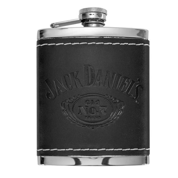 Jack Daniels Jack Daniels 34454 Flasque en Cuir - 6 oz