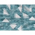 thumbnail image 5 of oneOone Rayon Elf Green Fabric Texture & Triangle Geometric Dress Material Fabric Print Fabric By The Yard 56 Inch Wide, 5 of 5