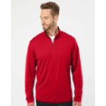 thumbnail image 1 of Adidas Mens Lightweight Quarter-Zip Pullover, 3XL, Power Red, 1 of 4
